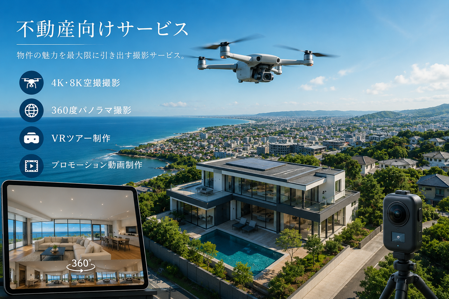 不動産向けドローンサービス
